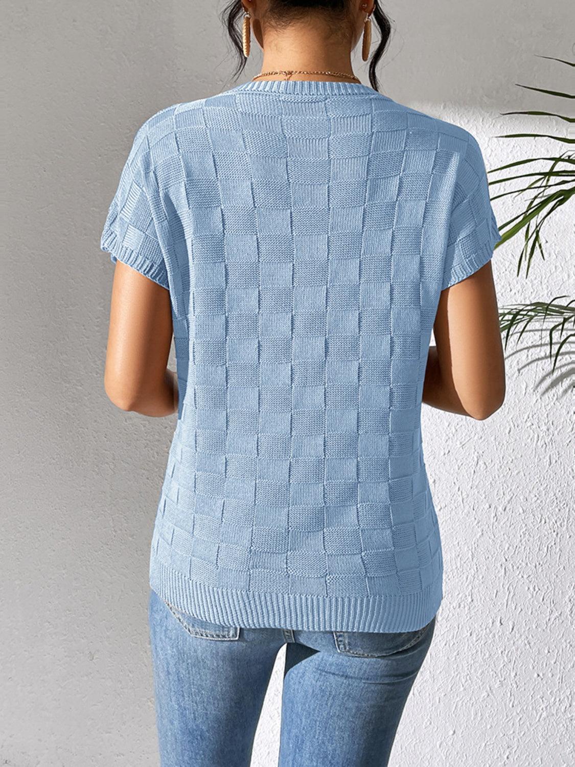 Square Knit Top in 7 Colors - Olive Ave
