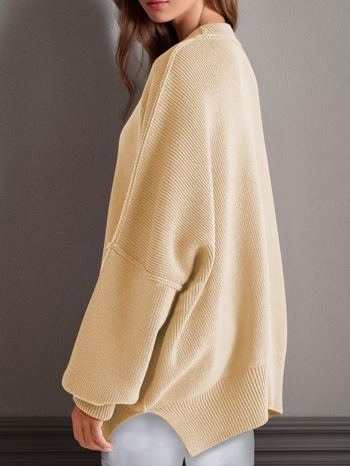 Side Slit Sweater in 12 Colors