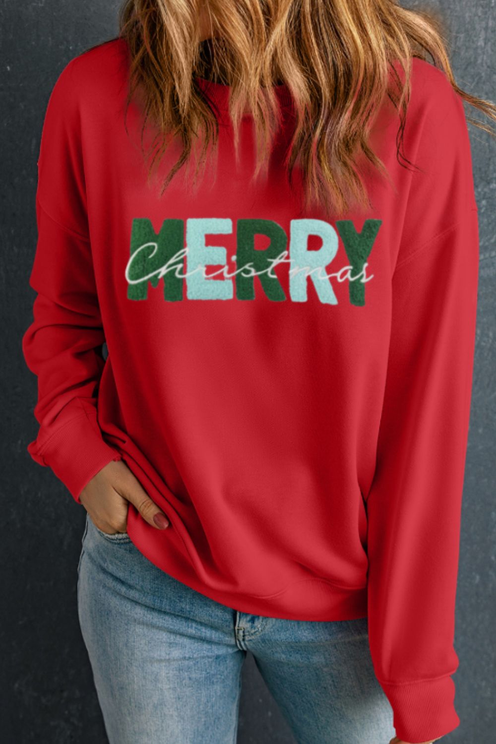 MERRY CHRISTMAS Contras Sweatshirt