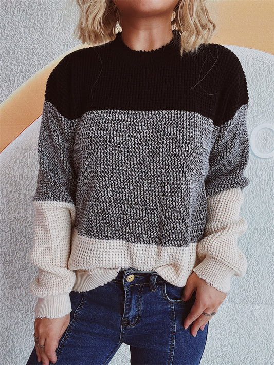 Color Block Sweater in 3 Colors