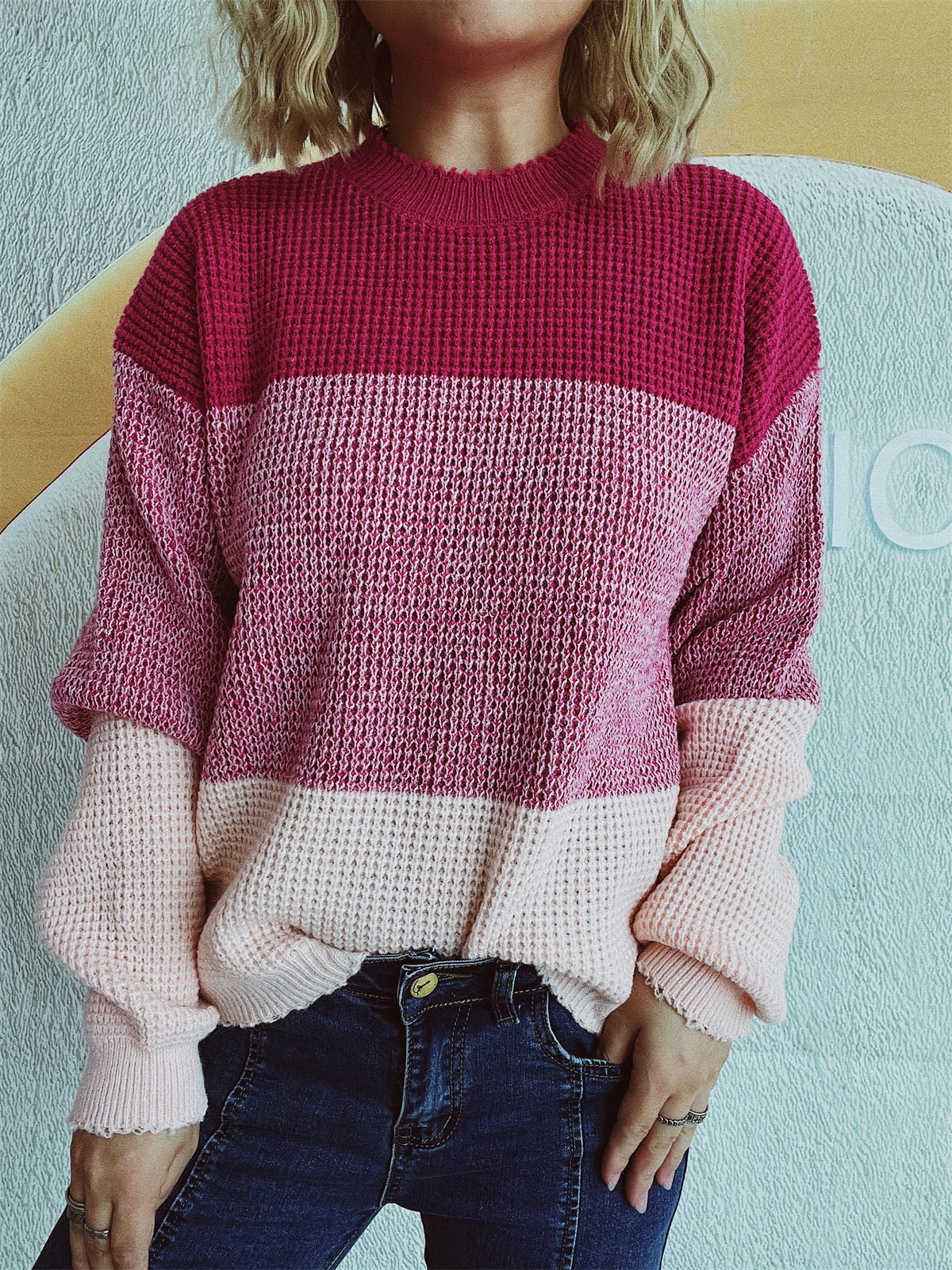 Color Block Sweater in 3 Colors