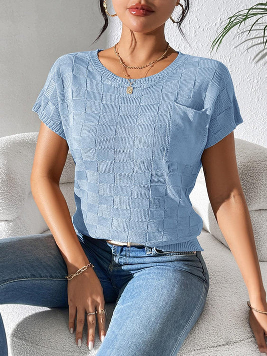 Square Knit Top in 7 Colors - Olive Ave