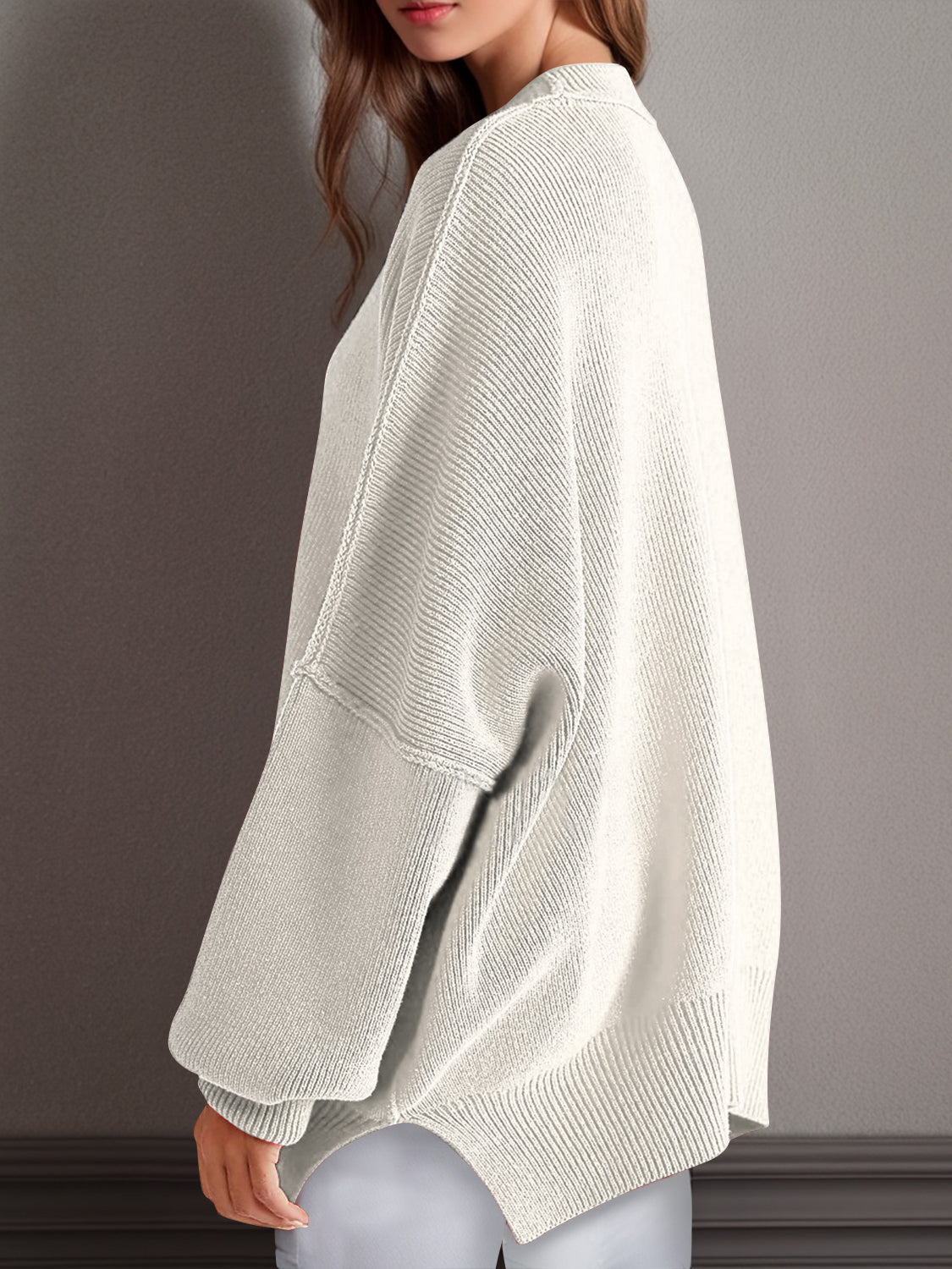 Side Slit Sweater in 12 Colors