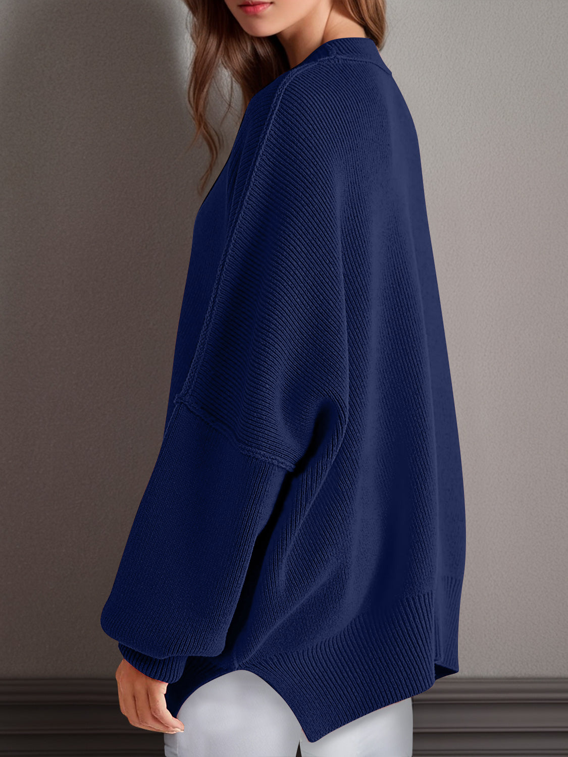 Side Slit Sweater in 12 Colors