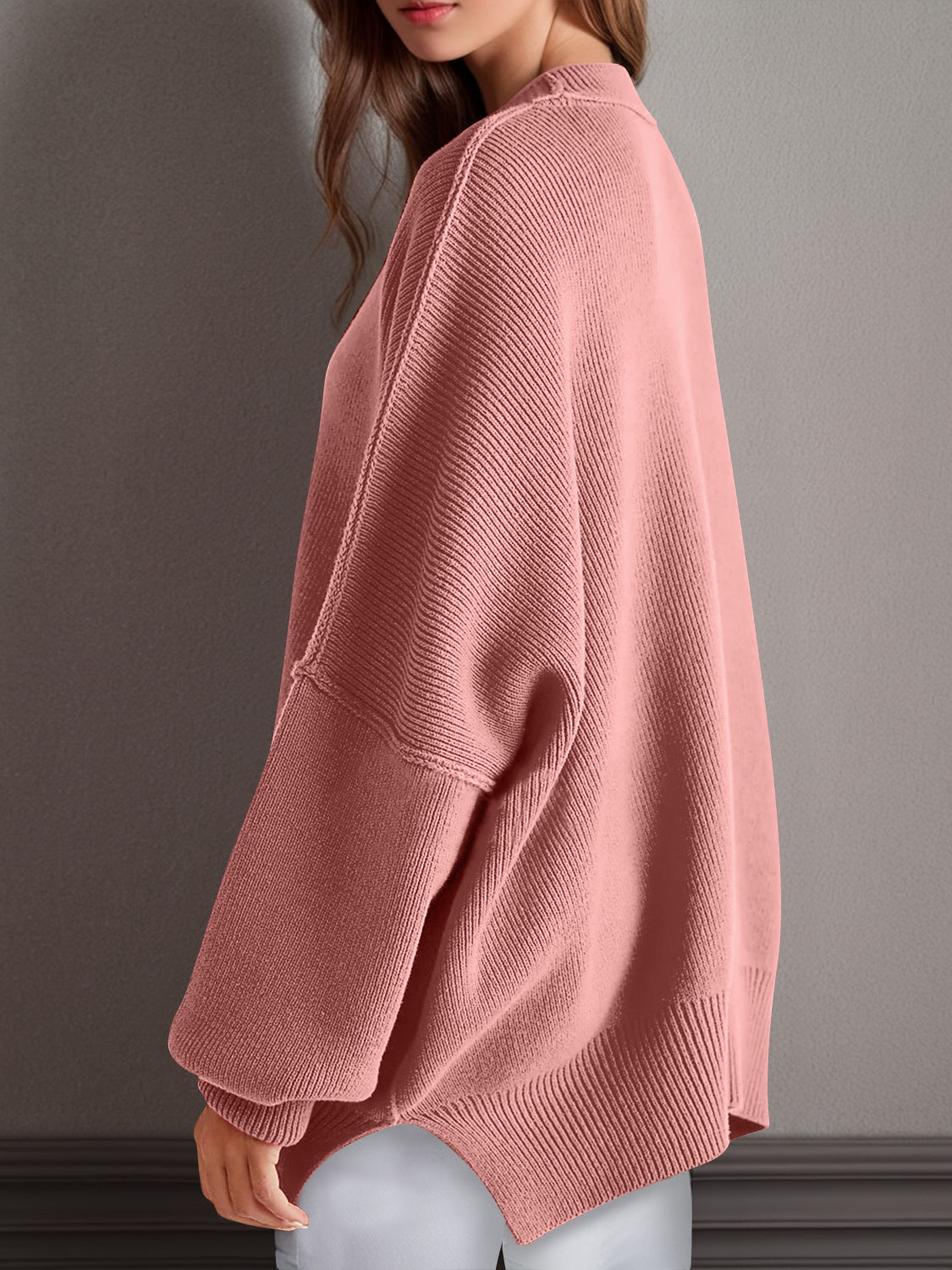 Side Slit Sweater in 12 Colors