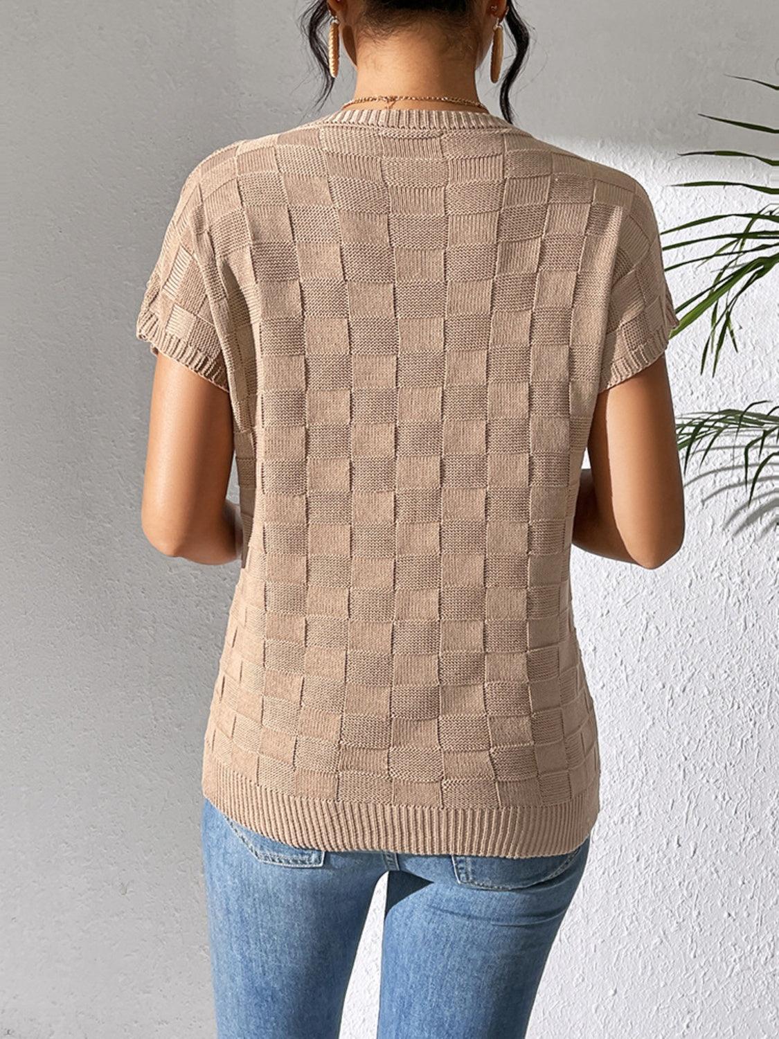 Square Knit Top in 7 Colors - Olive Ave