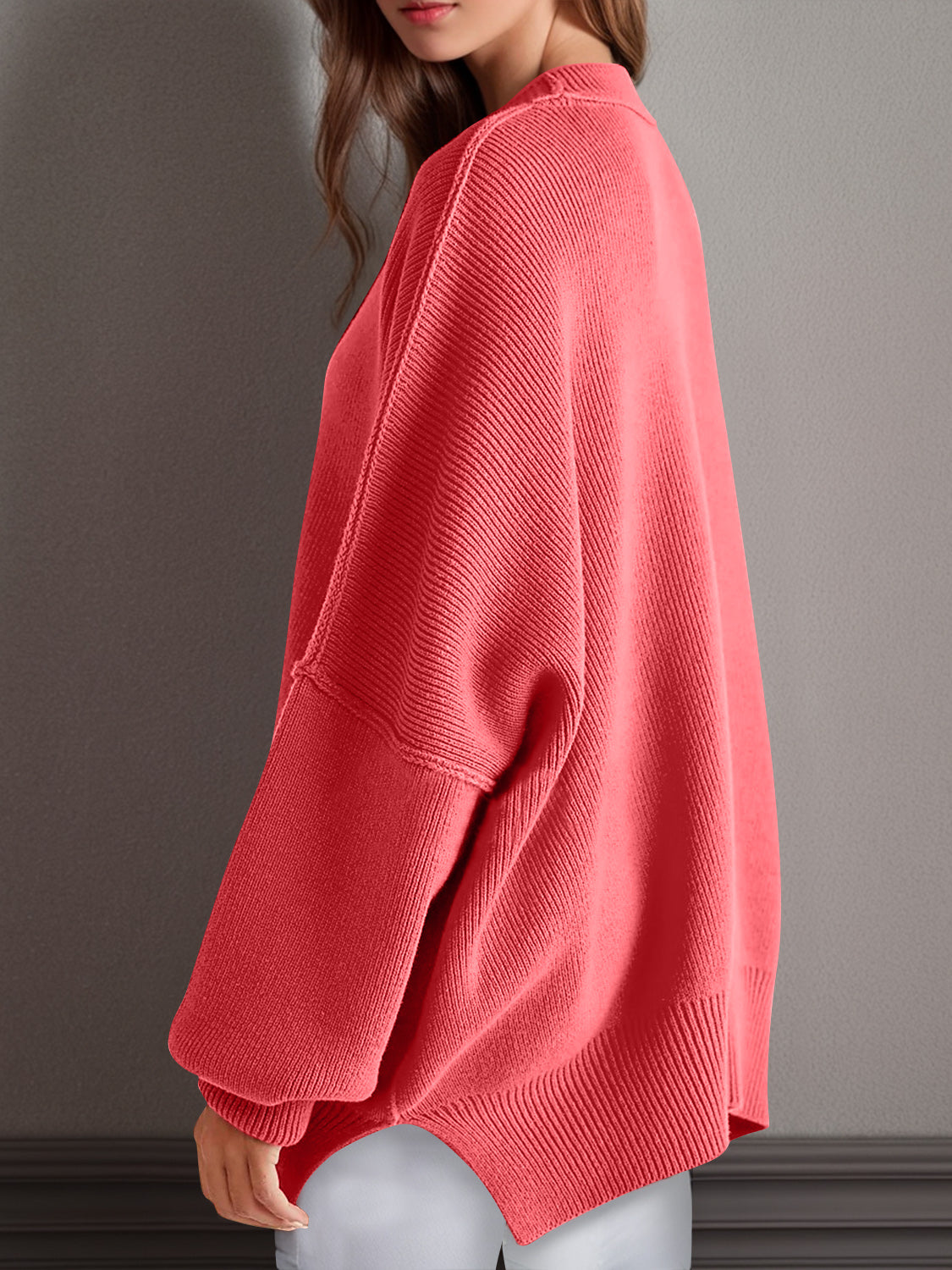 Side Slit Sweater in 12 Colors