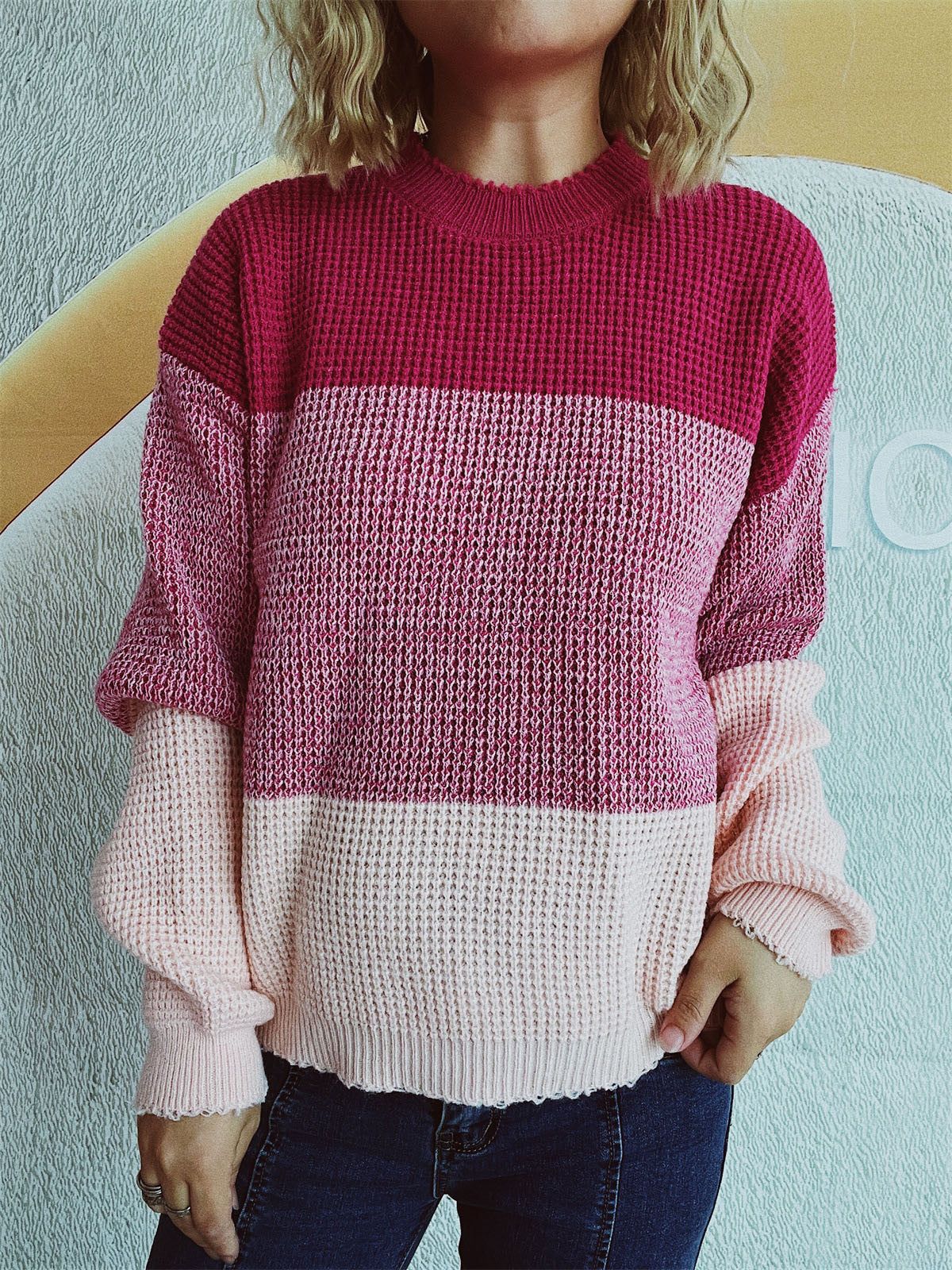 Color Block Sweater in 3 Colors