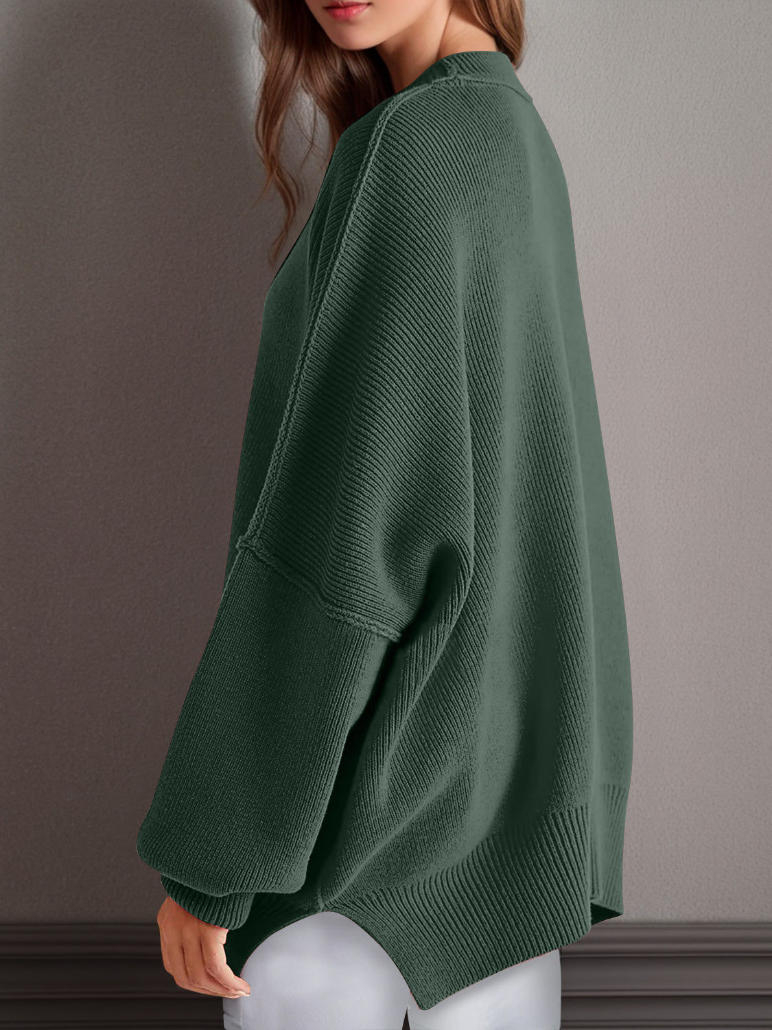 Side Slit Sweater in 12 Colors