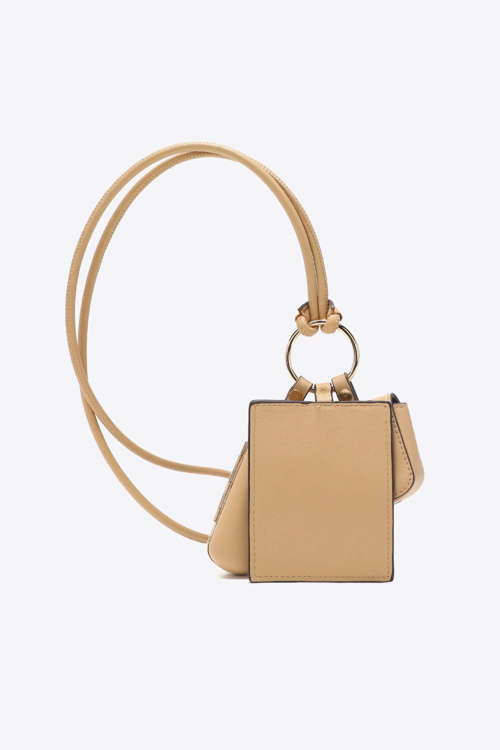 Edith Vegan Leather 3-Piece Lanyard Set - Olive Ave