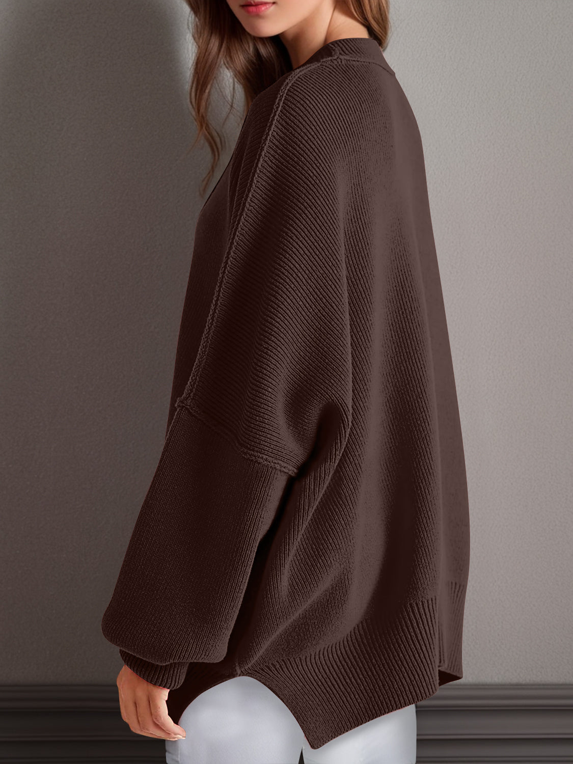 Side Slit Sweater in 12 Colors