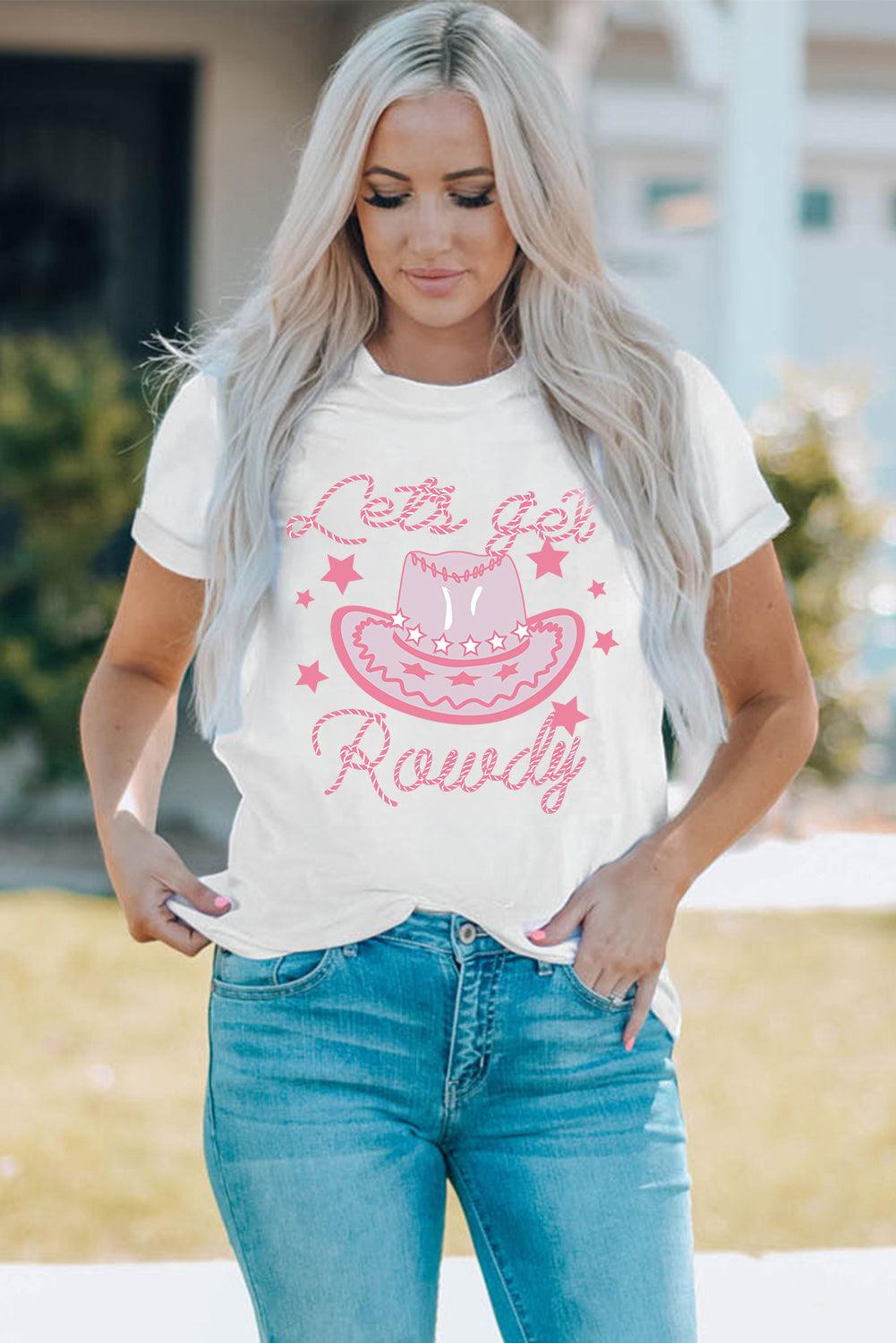 LET'S GET ROWDY Graphic Tee - Olive Ave