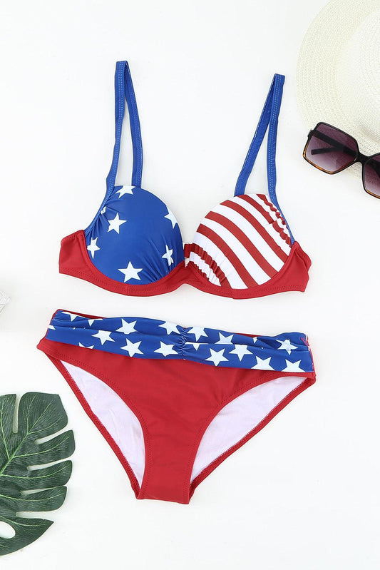 Ruched Bikini Set - Olive Ave