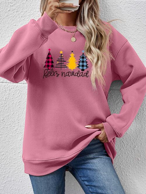 Feliz Navidad Sweatshirt - Olive Ave