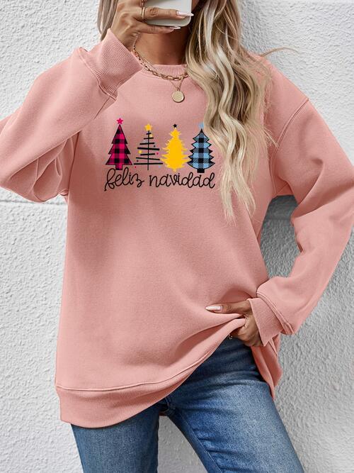Feliz Navidad Sweatshirt - Olive Ave