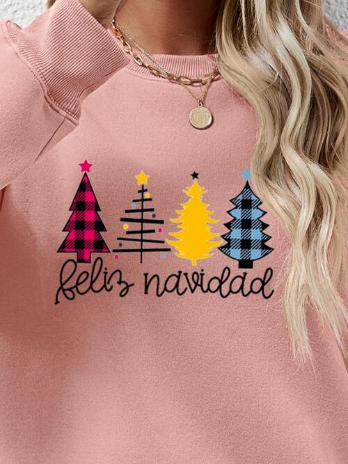 Feliz Navidad Sweatshirt - Olive Ave