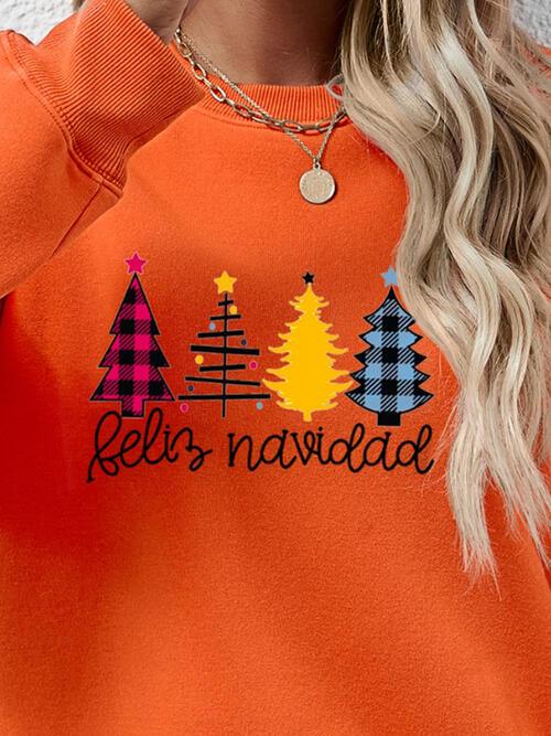 Feliz Navidad Sweatshirt - Olive Ave