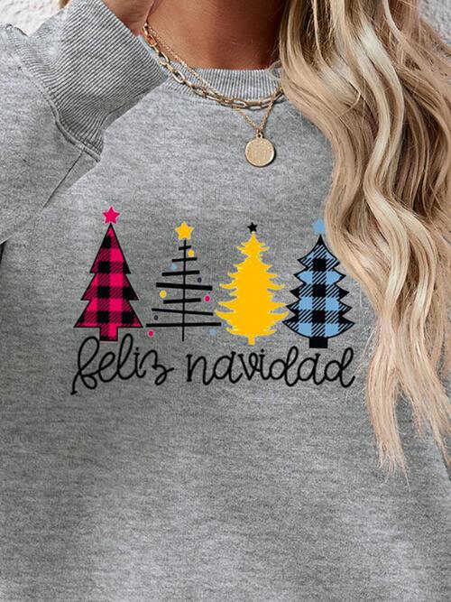 Feliz Navidad Sweatshirt - Olive Ave