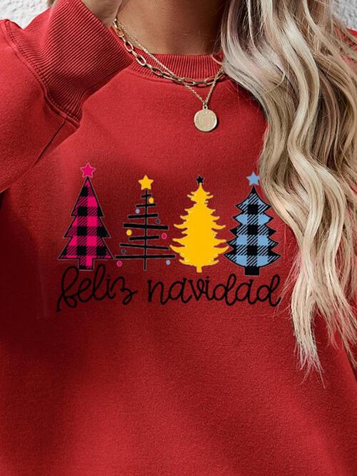 Feliz Navidad Sweatshirt - Olive Ave