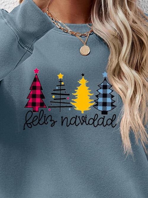 Feliz Navidad Sweatshirt - Olive Ave
