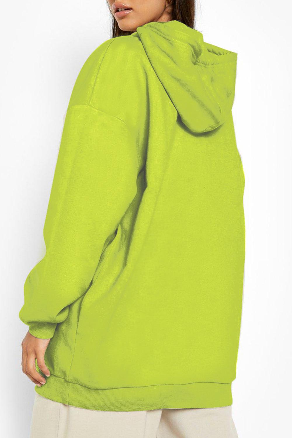 Full Size Floral Skull Graphic Hoodie - Olive Ave