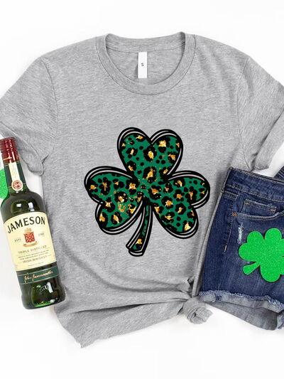 Lucky Clover Short Sleeve T-Shirt in 3 Colors - Olive Ave