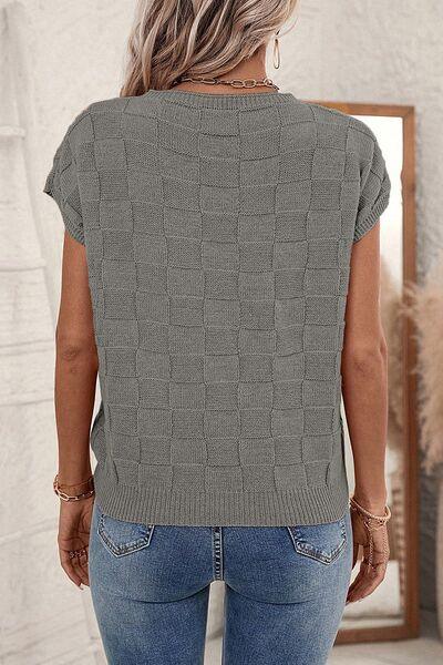 Plaid Pocketed Sweater in 2 Colors - Olive Ave