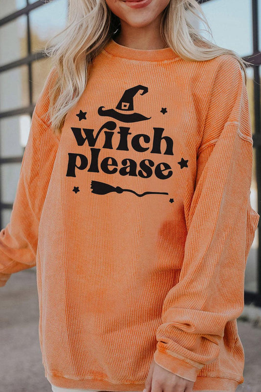 WITCH PLEASE Graphic Sweatshirt - Olive Ave
