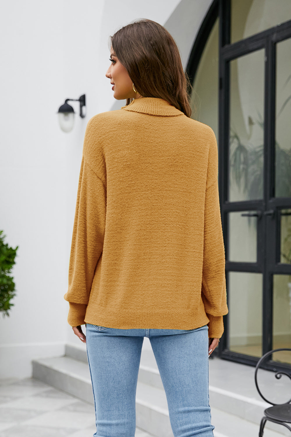 Mock Neck Sweater in 4 Colors