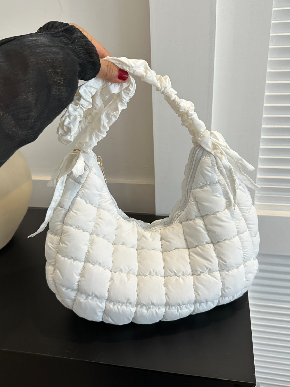 Bubble Quilted Shoulder Bag in 6 Colors