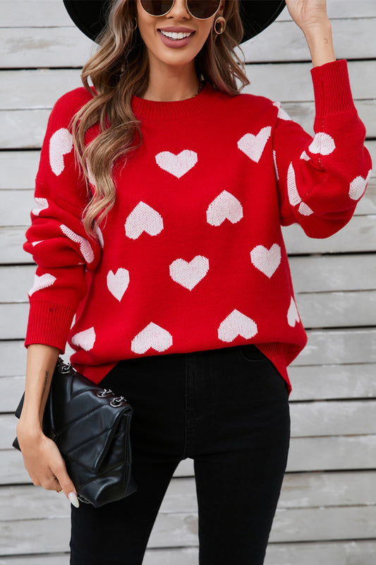 Angel Wings Heart Sweater in 3 Colors