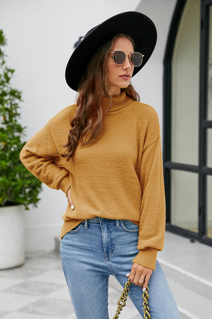 Mock Neck Sweater in 4 Colors