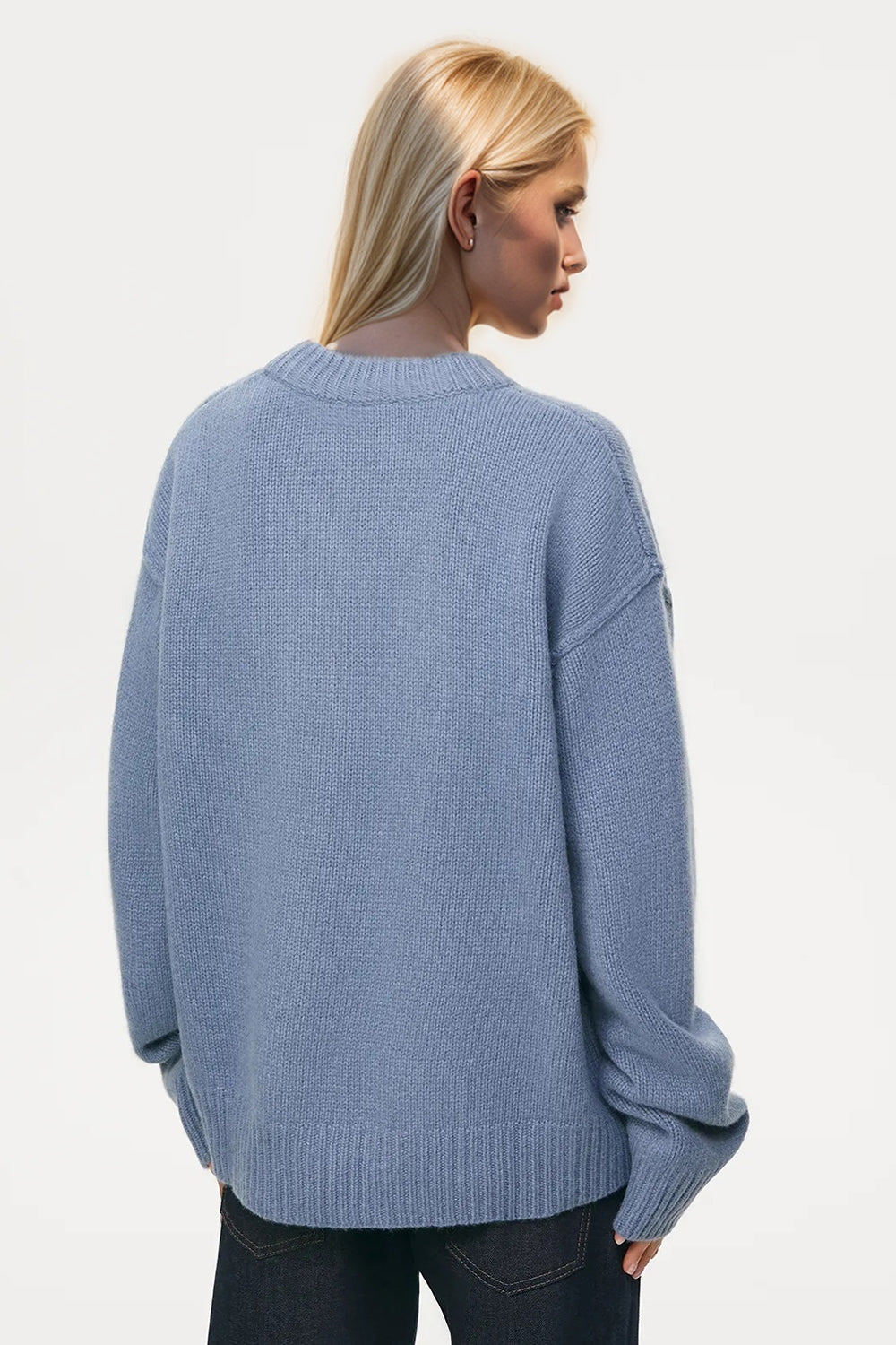 Dropped Shoulder Oversized Sweater in 5 Colors