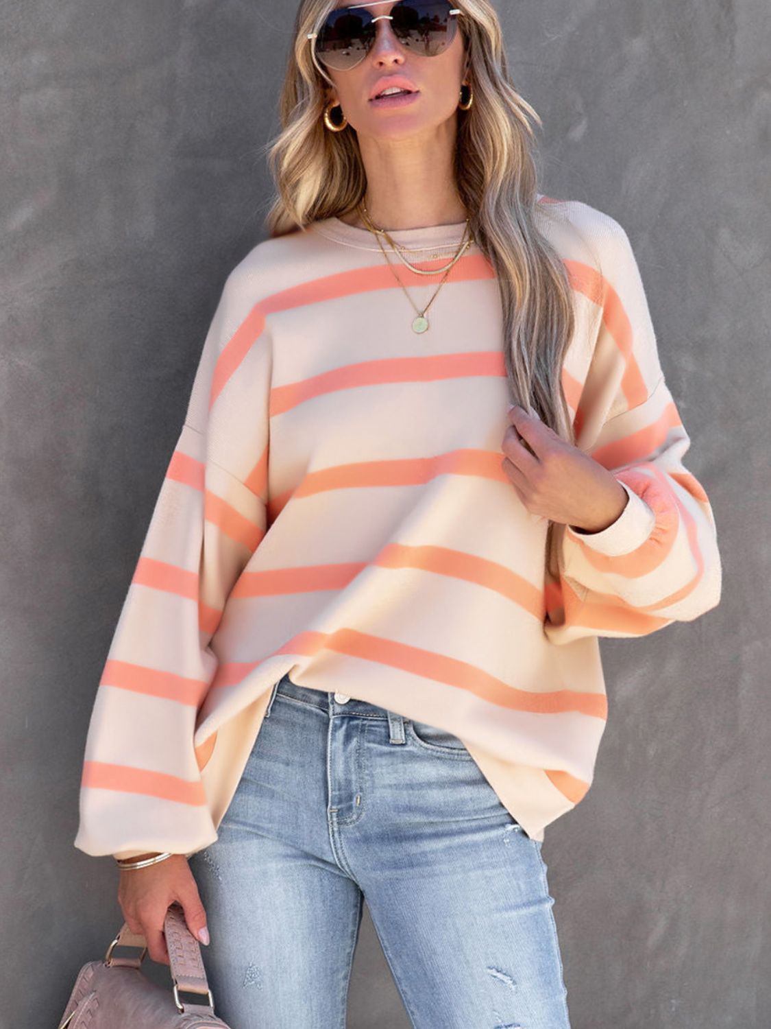 Striped Sweatshirt