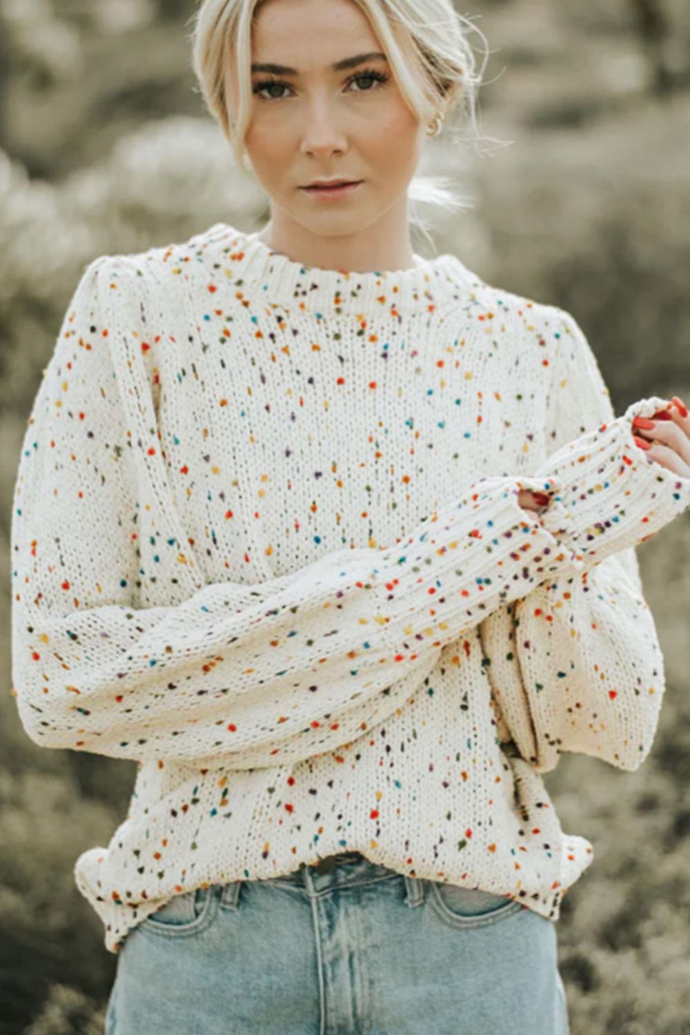 Confetti Long Sleeve Sweater