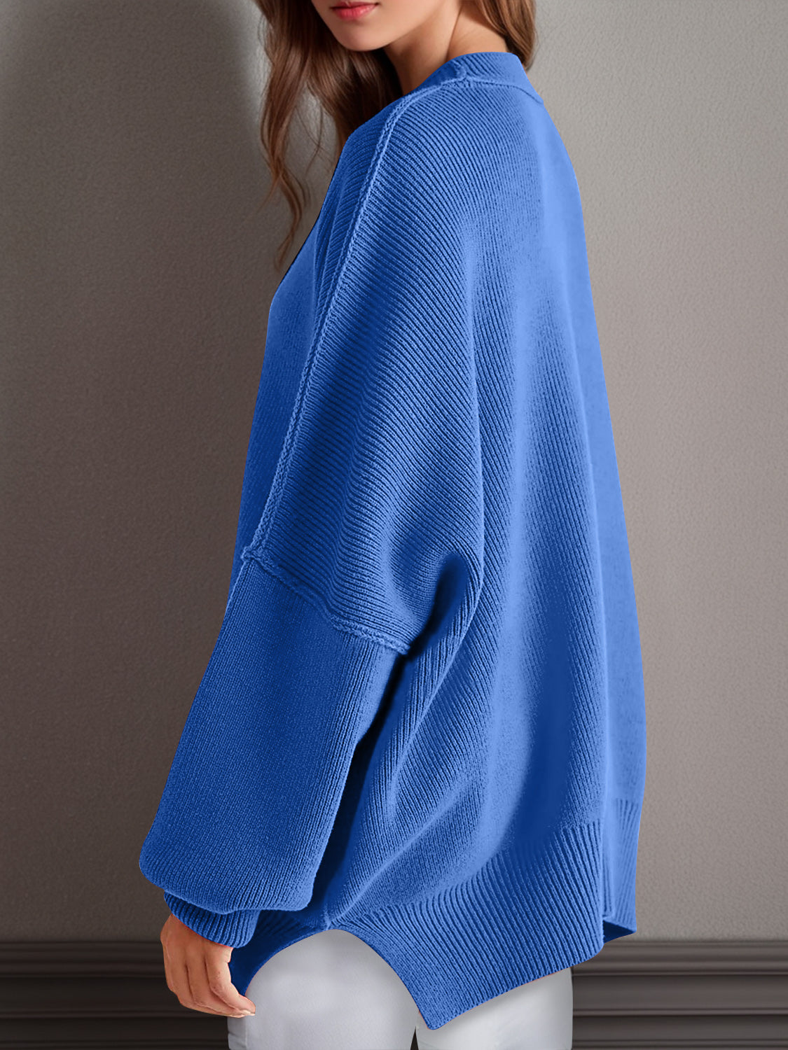 Side Slit  Sweater in 12 Colors