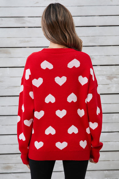 Angel Wings Heart Sweater in 3 Colors