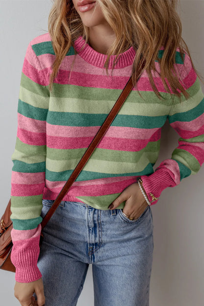 Striped Sweater in 2 Colors