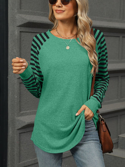 Striped Long Sleeve Top in 6 Colors