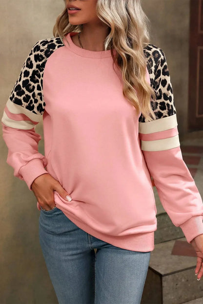 Leopard Long Sleeve Sweatshirtin 3 Colors