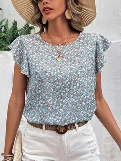 Ditsy Floral Top in 3 Colors