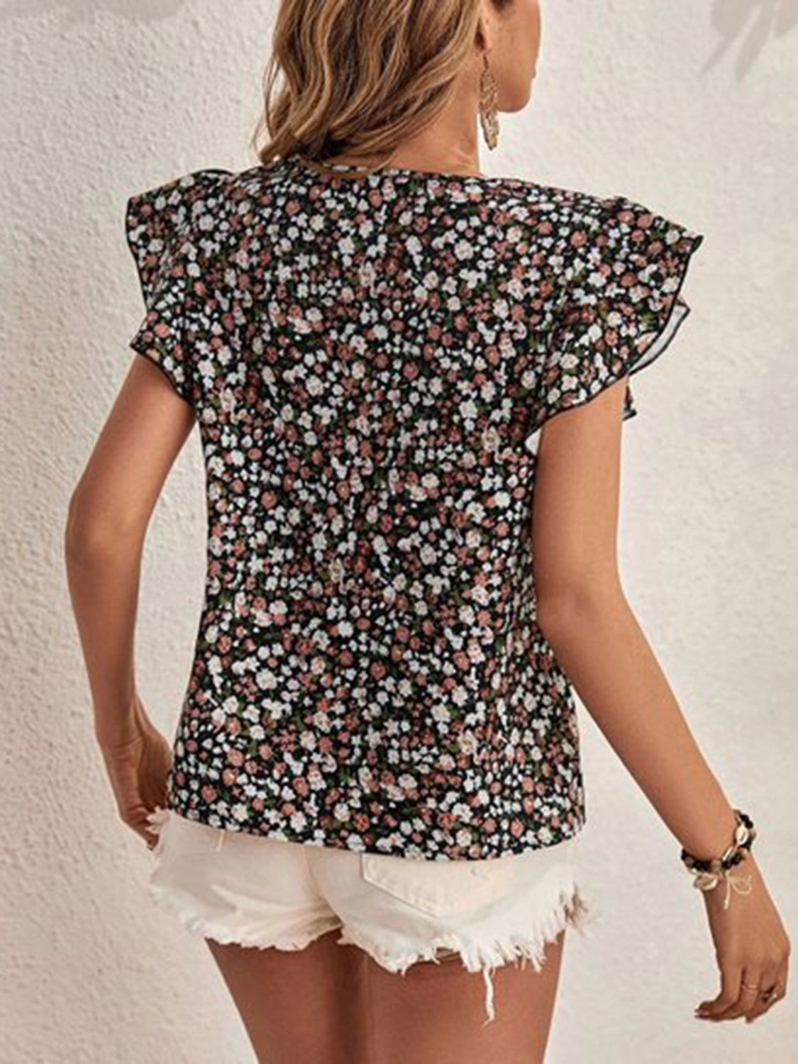 Ditsy Floral Top in 3 Colors