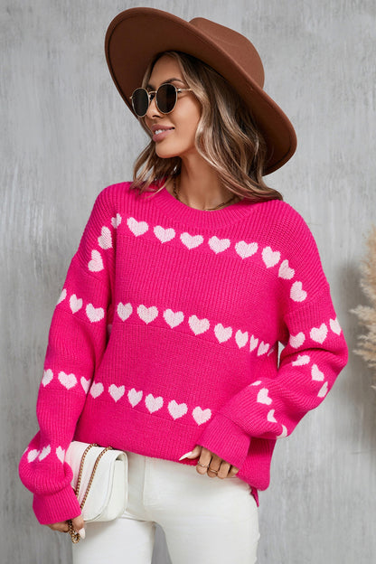 Heart Sweater in 5 Colors