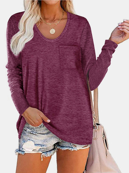 Striped Long Sleeve Tee in 7 Colors