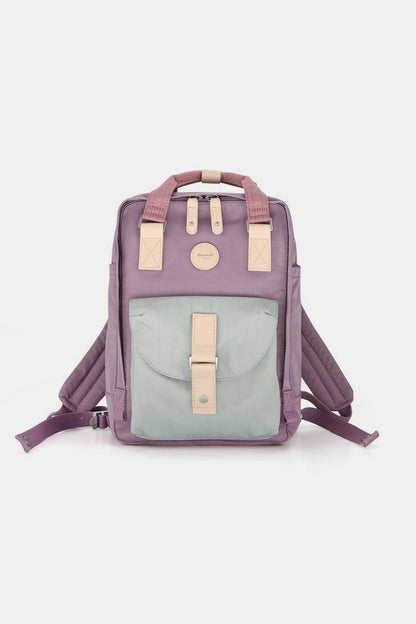 Contrast Waterproof Canvas Backpack in 8 Colors