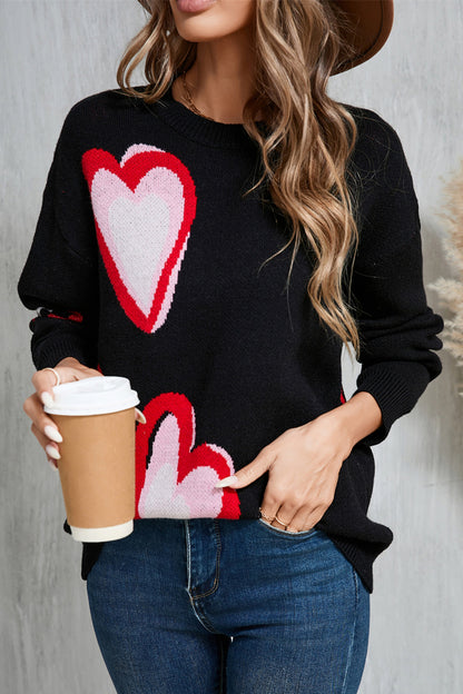 Heart Sweater in 2 Colors