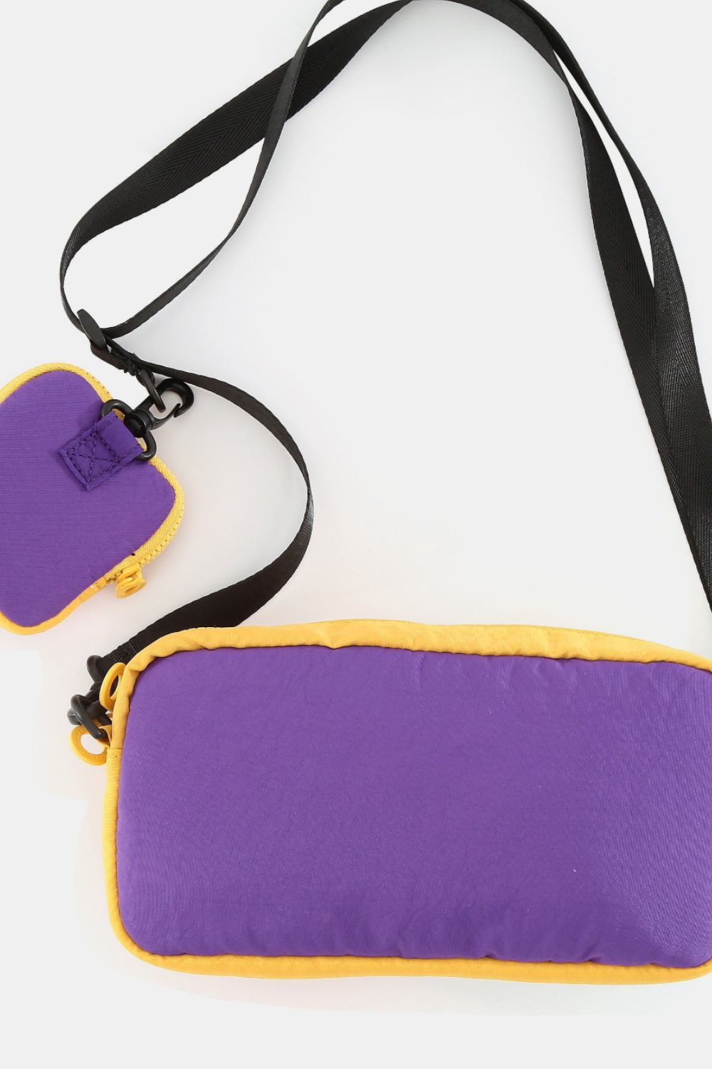 Nylon Crossbody Bag with EarPods Bag in 4 Colors