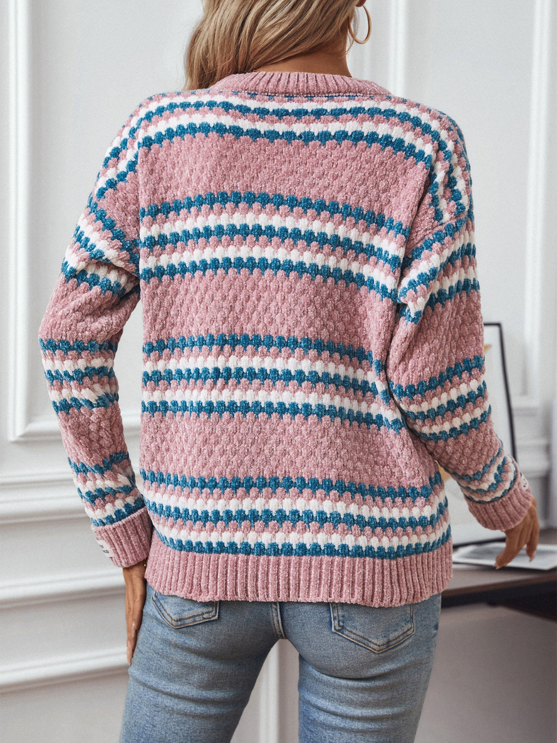 Striped Sweater in 2 Colors