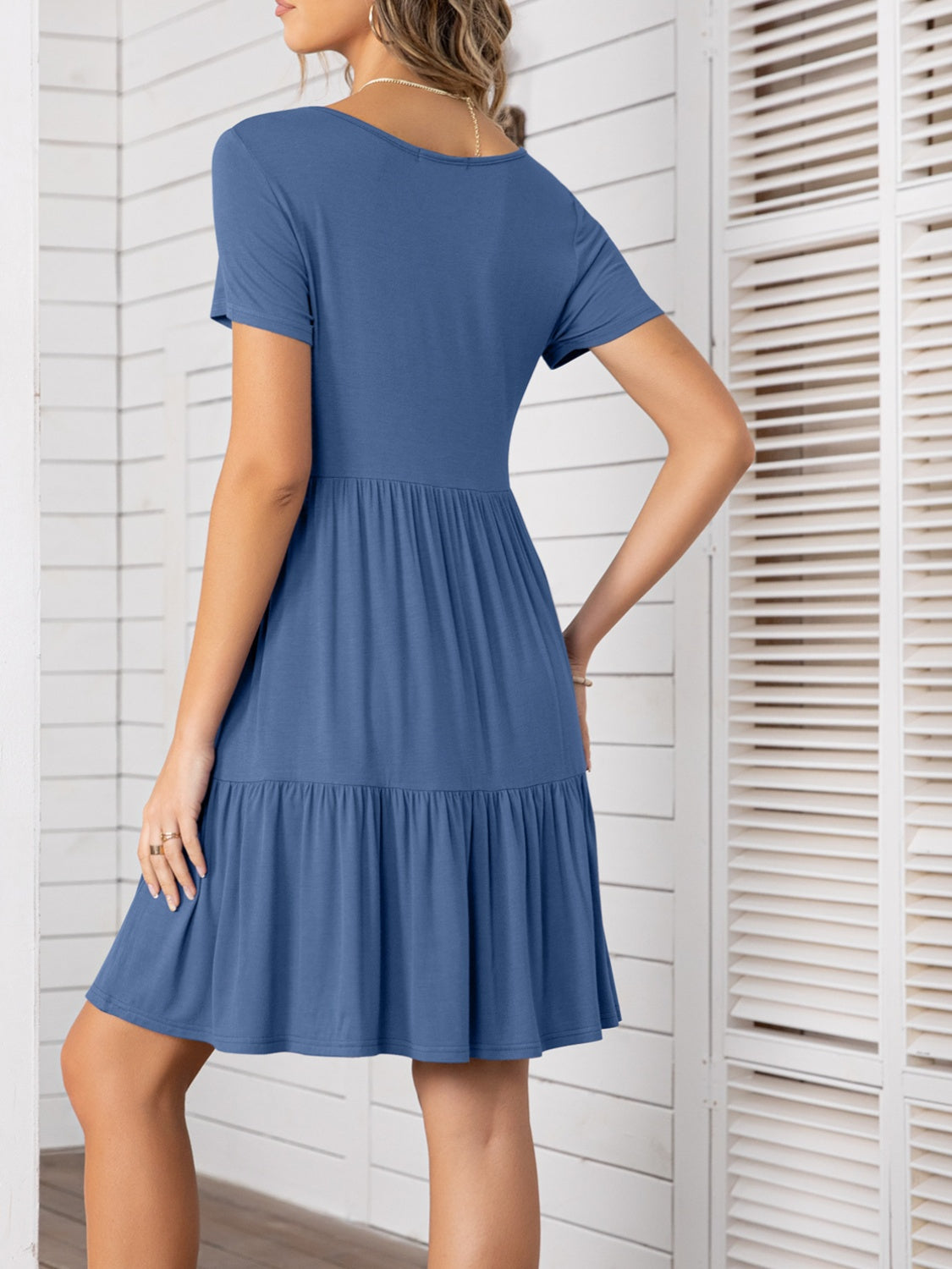 Short Sleeve Tee Dress in 9 Colors