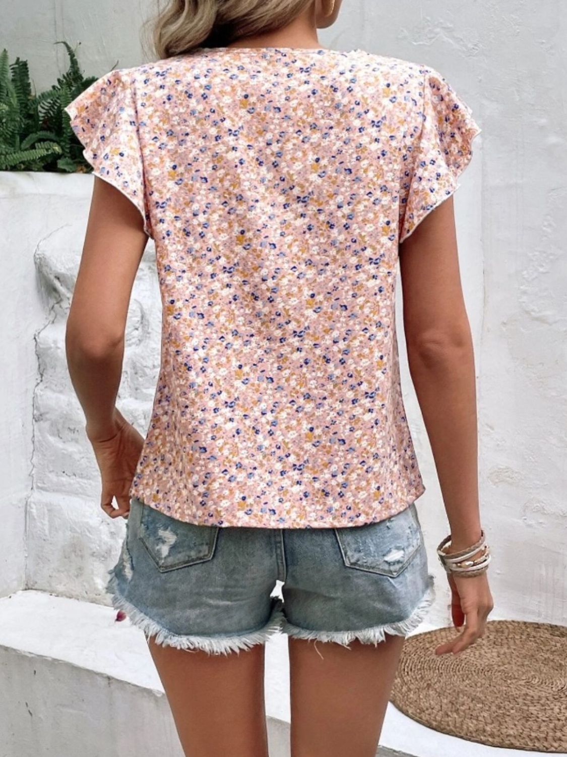 Ditsy Floral Top in 3 Colors